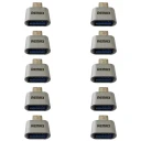 تبدیل OTG USB-C ریمکس مدل 247 بسته 10 عددی