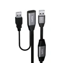 کابل افزایش طول USB 2.0 بافو مدل BF-4002 طول 15 متر