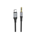  کابل تبدیل USB-C به جک 3.5 میلی متری هوکو مدل UPA26 طول 1 متر