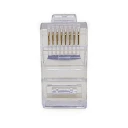 سوکت شبکه CAT5 مدل 8P8C بسته 50 عددی 