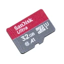 کارت حافظه microSD سن دیسک مدل Ultra A1 کلاس 10 استاندارد  1- UHS سرعت 100MBps ظرفیت 32 گیگابایت