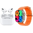 ساعت هوشمند مدل X9 ULTRA + Airpods pro 2 به همراه هدفون