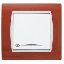 کلید تک پل تبدیل پارت الکتریک مدل آذین کد 5001W4016