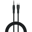 کابل تبدیل AUX به USB-C پاوا مدل 123 طول 1.2 متر