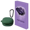 کاور تاپ قاب مدل PODCASE مناسب برای کیس هدفون بی سیم کیو سی وای Melobuds ANC HT05 به همراه قلاب