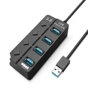 هاب چهار پورت USB 3.0 ای نت مدل En-HT35D