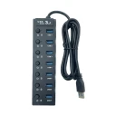 هاب 7 پورت USB 3.0 کی نت مدل H9