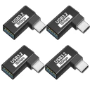 مبدل USB 3.2 OTG به USB-C مدل PM-AC90 بسته چهار عددی