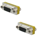 مبدل دو سر مادگی VGA مدل 15Pin بسته 2 عددی