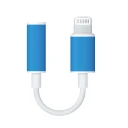 مبدل لایتنینگ به AUX مدل BLUE