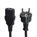 کابل برق سه پین منبع تغذیه کامپیوتر مدل 16A power طول 1.5 متر