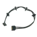 کابل تبدیل برق 1 به 5 ساتا مدل sata1to5