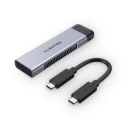 قاب هارد دیسک لنشن مدل SSD M.2 NVMe کد C9Elite-GRY