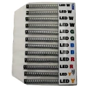پک ال ای دی SMD مصیعلا مدل 1206 بسته 300 عددی
