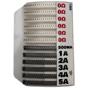 پک فیوز SMD مصیعلا مدل 1206 بسته 150 عددی