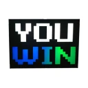 آیکون لایت گیم لند پلاس مدل YOU WIN
