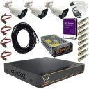 پک سیستم امنیتی رایمون مدل 2 مگاپیکسل کد  RP-2MP-4C