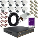 سیستم امنیتی دوربین مداربسته رایمون مدل 2 مگاپیکسل کد RP-2M-8C-06