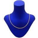 زنجیر طرح کارتیه طلا 18 عیار زنانه گالری رحمانی کد CRT0445