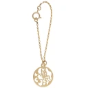 آویز ساعت طلا 18 عیار زنانه طرح پروانه کد SG476