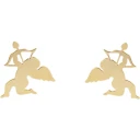 گوشواره طلا 18 عیار دخترانه مایا ماهک مدل ME0700