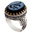 انگشتر نقره مردانه ملک زیور کد 409