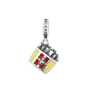 آویز گردنبند نقره زنانه پاندورا مدل French fries pendant 65181