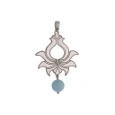 آویز گردنبند نقره زنانه مدل 33D-P