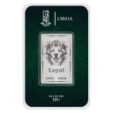 شمش نقره لیردا طرح سگ و گل کد 999-10 Loyal