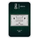شمش نقره لیردا طرح تولدت مبارک 999-10 HBD