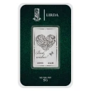 شمش نقره لیردا طرح قلب و پروانه کد 999-5 Best Wishes