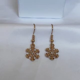 گوشواره کریسمسی طرح برف
