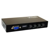 سوئیچ 4 پورت VGA وی نت مدل V-SWVGAM04