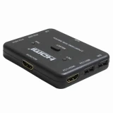 سوئیچ HDMI KVM دو پورت وی نت مدل V-SWKHM4K2 با کابل