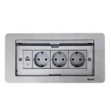 پریز توکار ایران الکتریک مدل دیاموند کابینتی
