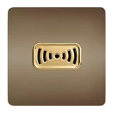 زنگ بیرز صنایع آسیا الکتریک مدل کریستال BEI-GLD