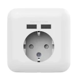 پریز برق مدل شارژر دار USB تارا