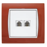 پریز تلفن پارت الکتریک مدل آذین کد5001W4027