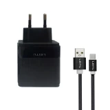 شارژر دیواری 45 وات لیتو مدل LH-24 به همراه کابل تبدیل USB-C