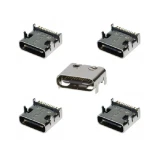 سوکت شارژ USB-C 12PIN مدل 1-BE1032 مجموعه 5 عددی