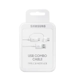 کابل سامسونگ با تبدیل type c و micro usb