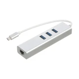 هاب 3 پورت USB-C مدل Y10-LAN 1000-U3