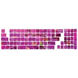 برچسب حروف فارسی کیبورد طرح گل کد 117