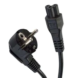  کابل برق سه پین منبع تغذیه لپ تاپ بافو مدل EU-C5 3Cx1.5MM طول 1.5 متر