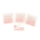  کلید کیبورد ردراگون مدل A139 Ombre pink