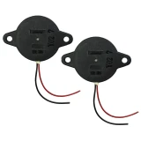 پیزو الکتریک صوتی مدل BUZZER 18mm بسته 2 عددی