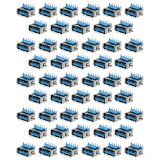 كانكتور مادگی USB-A مدل 4Pin-90Degree بسته 50 عددی