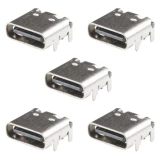 كانكتور مادگی USB-C مدل 16Pin-USB3.1 بسته 5 عددی