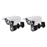  چراغ پارکی خورشیدی مدل New-360 درجه بسته 2 عددی