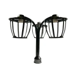 چراغ پارکی مدل سرلوله سه شاخه فلزی P-3CL [po]